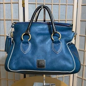 Dooney & Bourke Natural Leather Florentine Satchel